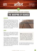 11. The warping of boards