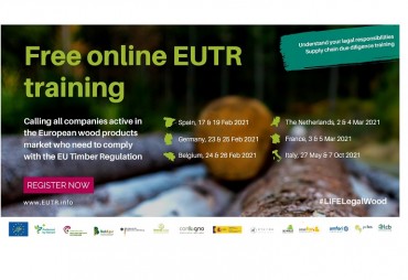 Free training delivered by Preferred by Nature on the EUTR (EU Timber Regulation)