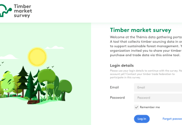 Lancement de la collecte de données Thémis, outil de suivi du commerce responsable du bois