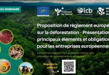 Replay du webinaire PBN sur la proposition de l'UE pour un règlement sur les produits sans déforestation 