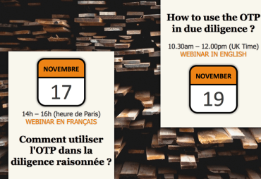 Webinar WRI : how to use the OTP in due diligence?