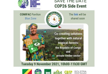 SAVE THE DATE 9.11.2021: INTERHOLCO organisera un événement parallèle lors de la COP26