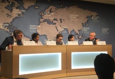 The private forest sector at Chatham House meeting