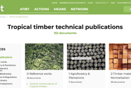 Updated guidelines and recommendations on contracts and practices for the international trade in tropical timber.