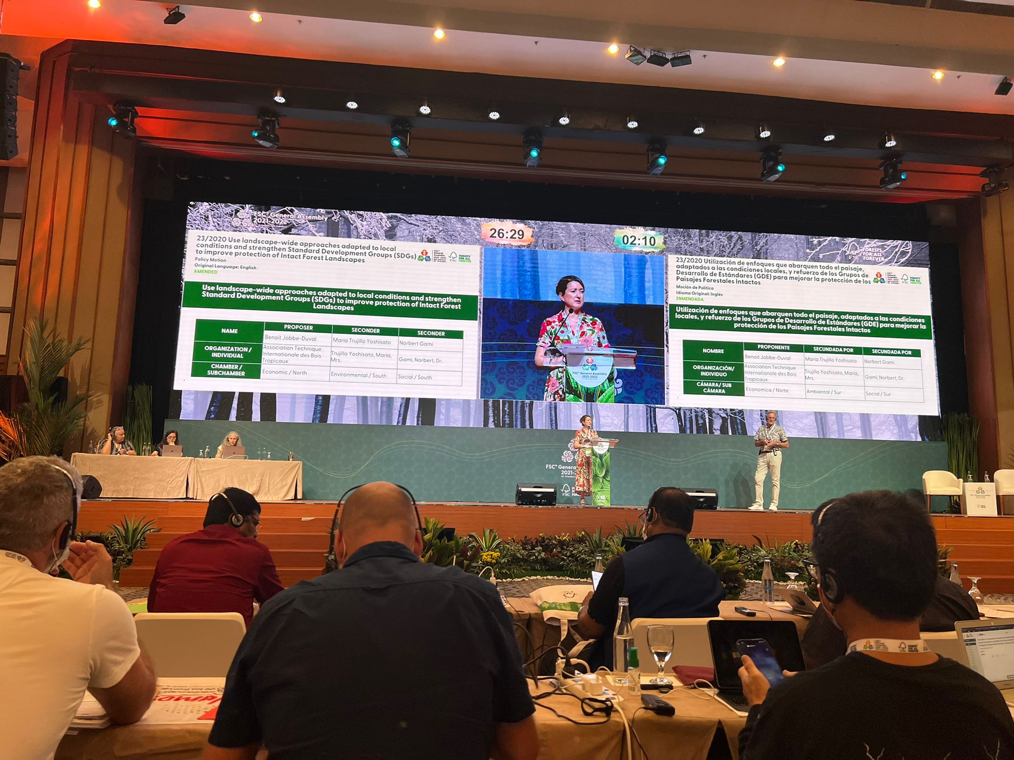 FSC General Assembly : ATIBT is happy to announce that Motion 23 on ...