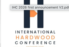 International Hardwood Conference 2026: a key event for the global timber sector in Antwerp
