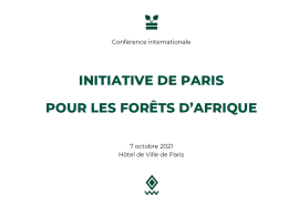 An international conference on African forests by Mairie de Paris