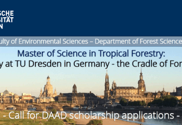 Postulez pour une bourse pour étudier dans le Master de Foresterie Tropicale à l’Université Technique de Dresden, Allemagne