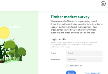 Présentation et lancement du portail Thémis : outil de suivi du commerce responsable du bois