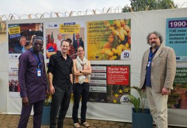 European timber federations and the NGO Stichting Probos visit Cameroon to strengthen sustainable timber trade between local producers and European markets