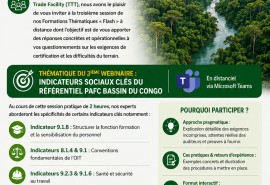 PAFC Flash Webinar October,22 : a third session focusing on key social indicators