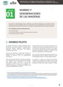 Folleto 1 - Nombres y denominaciones de las maderas