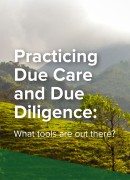 Praticing Due Care and Due Diligence