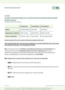 Mejora del reconocimiento de la certificacion FSC en marcos reguladores internacionales