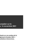 4.2 Intervention de l'ONG Fern sur les évolutions du RBUE