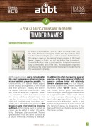 7. Timber names