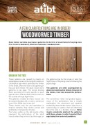 8. Woodwormed timber
