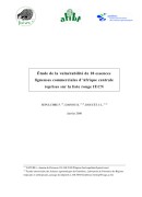 Étude de la vulnérabilité de 18 essences ligneuses commerciales d’Afrique centrale