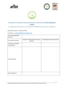 Formulaire de commentaires sur les documents d'élaboration des normes de certification