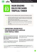 Pamphlet 3 - Main grading rules for sawn tropical timber