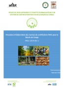 Version provisoire -  Procédure d'élaboration des normes de certification PAFC Bassin du Congo