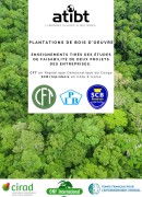 Enseignements des études de faisabilité de deux projets des entreprises SCB/Inprobois en Côte d'Ivoire et CFT RDC