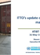Speech on tropical timber market by Executive Director of ITTO