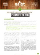 5. L'humidité du bois