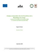 Analyse comparative des lois forestières de la République du Congo