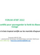 Opportunités pour le bois tropical certifié sur les marchés d’aujourd’hui