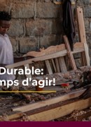 Le bois comme solution durable - il est temps d'agir